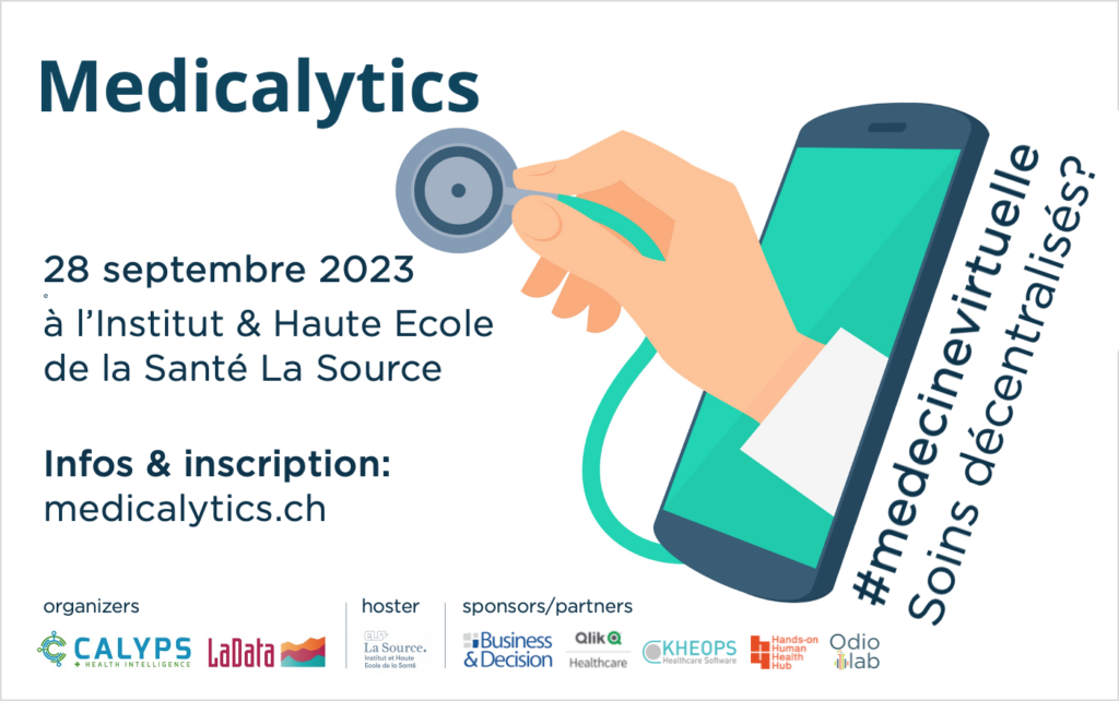 Medicalytics'23 - #medecinevirtuelle, soins décentralisés?